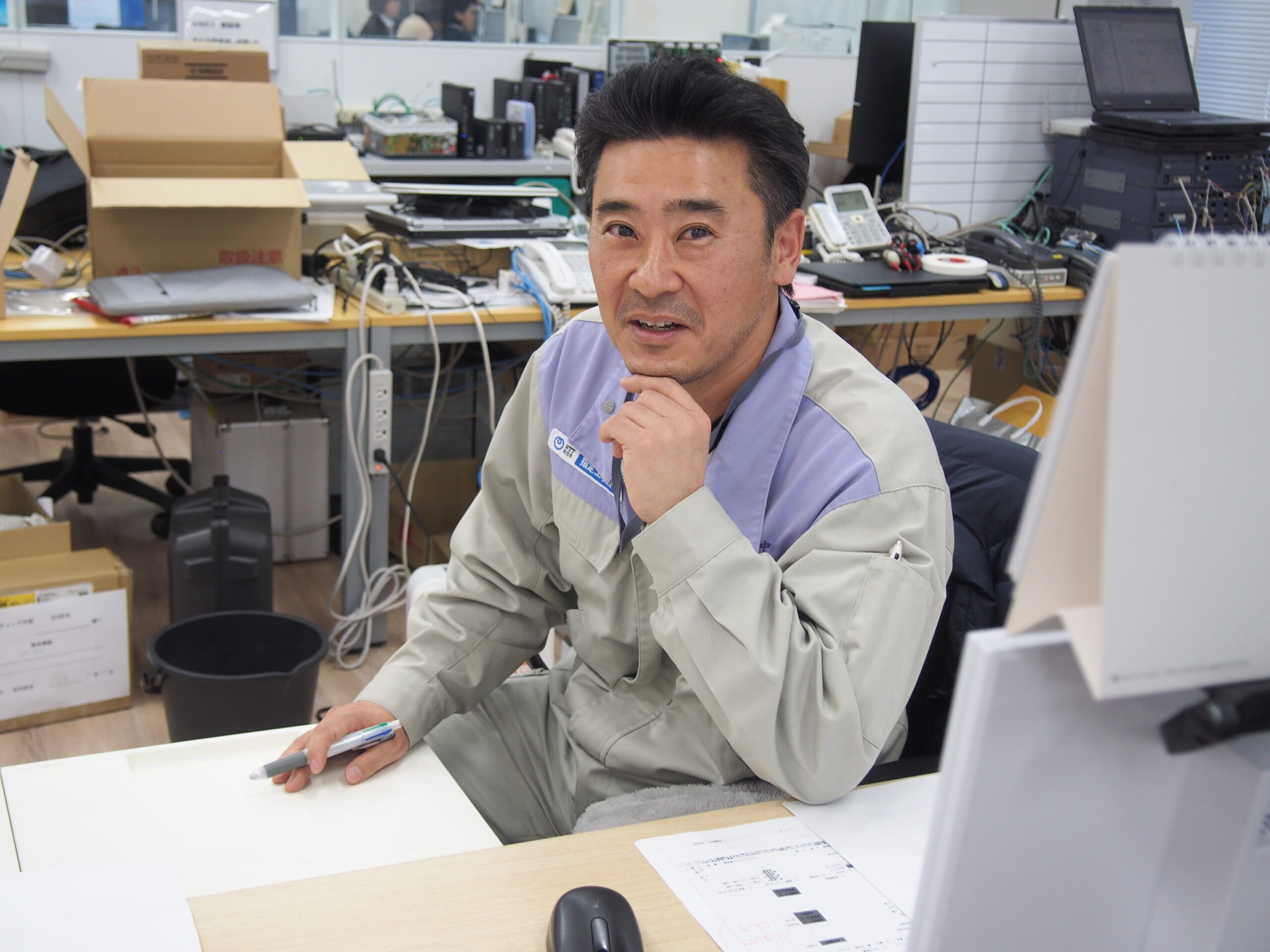 社員インタビュー写真