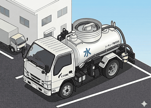 タンク車（バキューム）イメージ